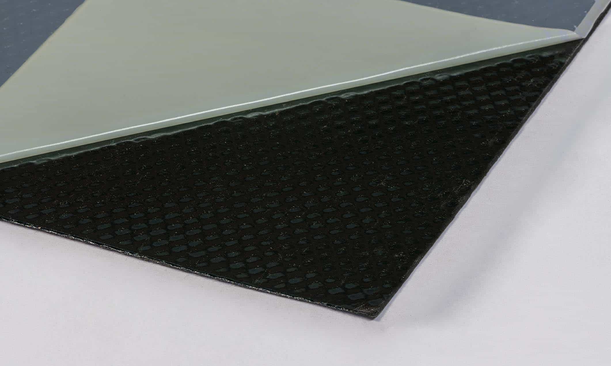 Antidröhnplatte Antidröhnmatte mit Aluminiumschicht 50x50cm